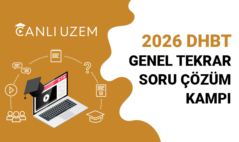 2026 DHBT Online (Canlı Ders) Genel Tekrar ve Soru Çözüm Kampı