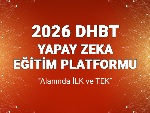 DHBT Yapay Zeka Destekli Eğitim Paketi
